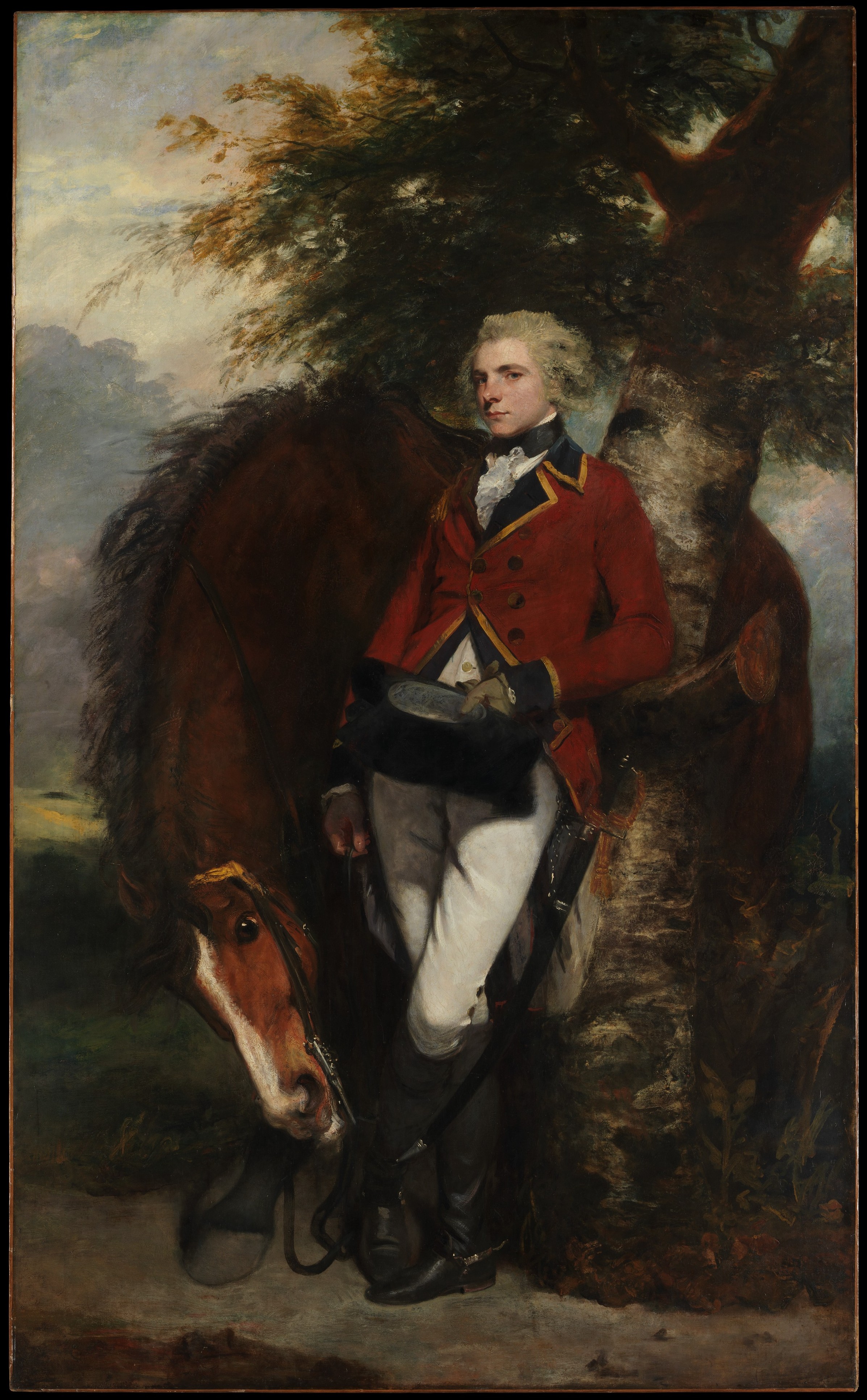 Captain George K. H. Coussmaker by Joshua Reynolds