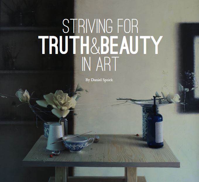 Striving for Truth and Beauty in Art by Daniel Sprick 