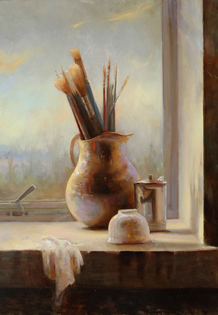 Oil still life painting - Juliette Aristides - RealismToday.com