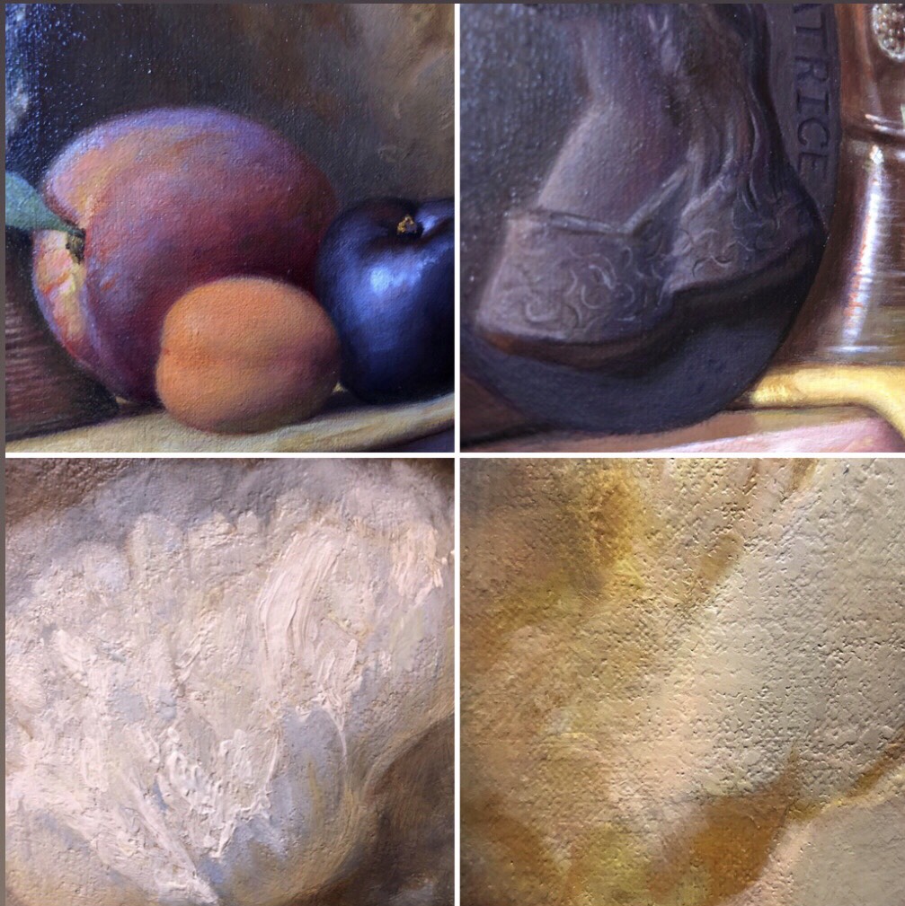 Oil painting close-up - Eric Johnson - RealismToday.com
