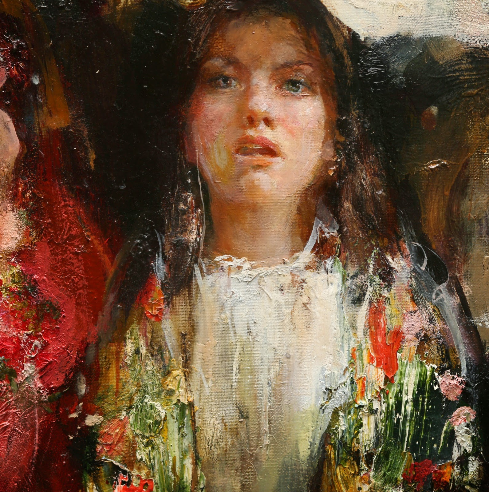 Nikolai Blokhin portrait painting - RealismToday.com