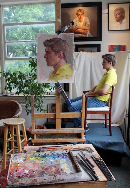 Painting portraits - David Tanner - RealismToday.com