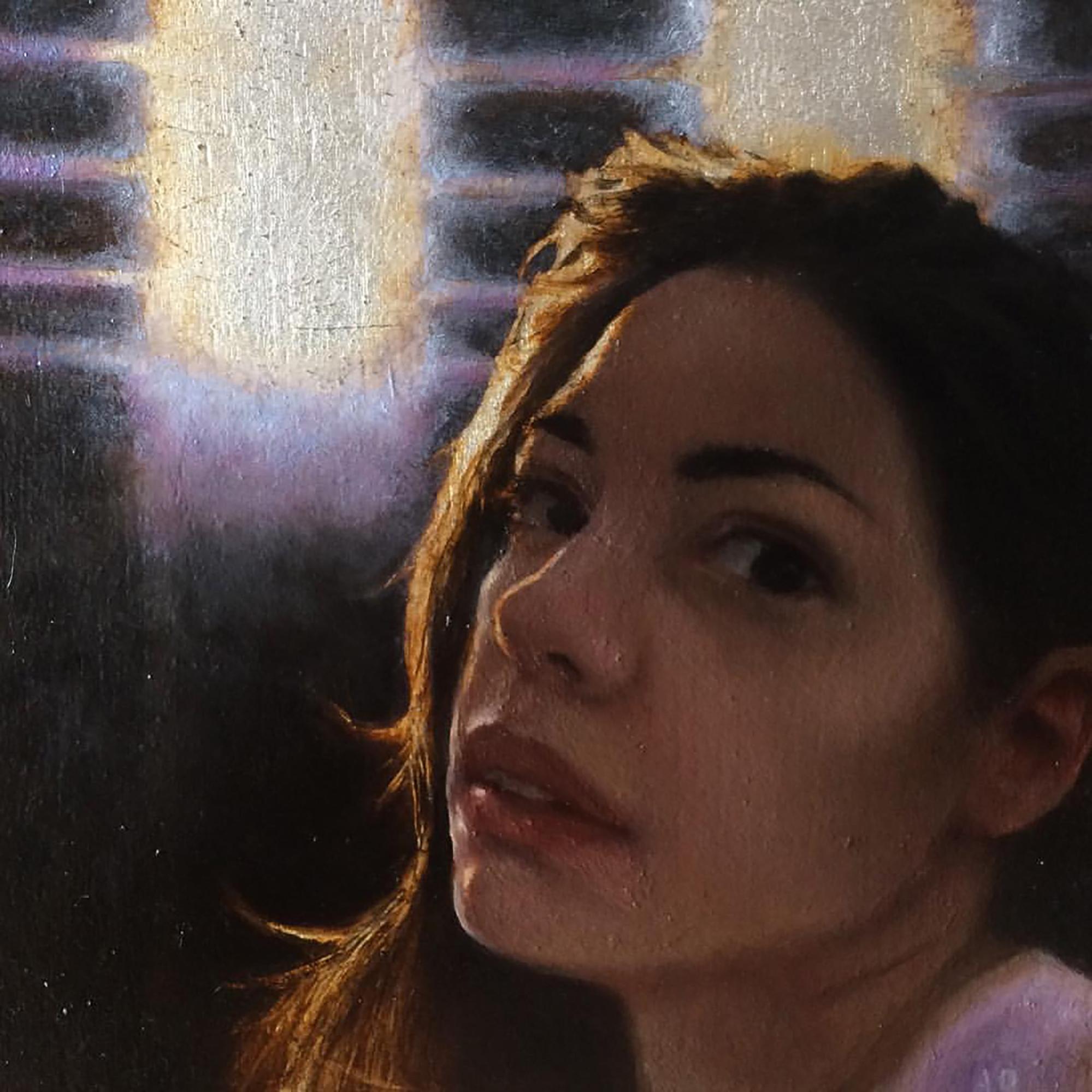 Contemporary realism Portrait painting - Aixa Oliveras - RealismToday.com