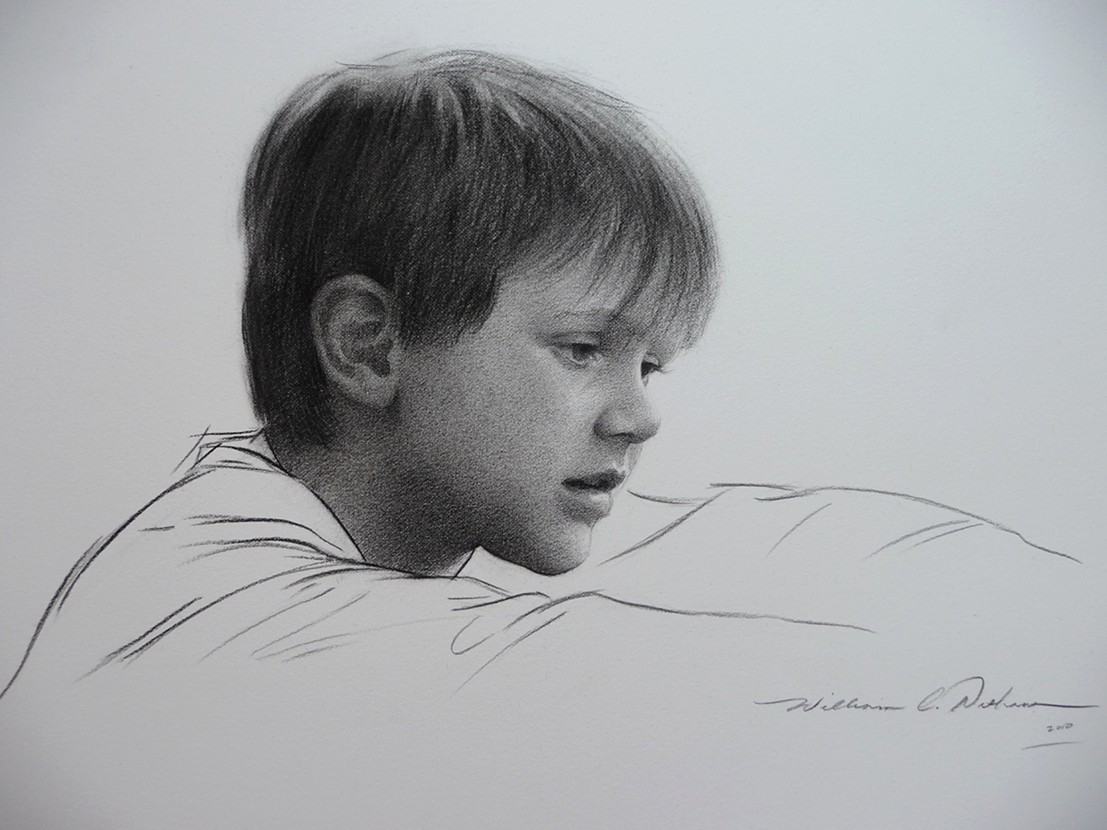 Pencil drawing - William Nathans - RealismToday.com