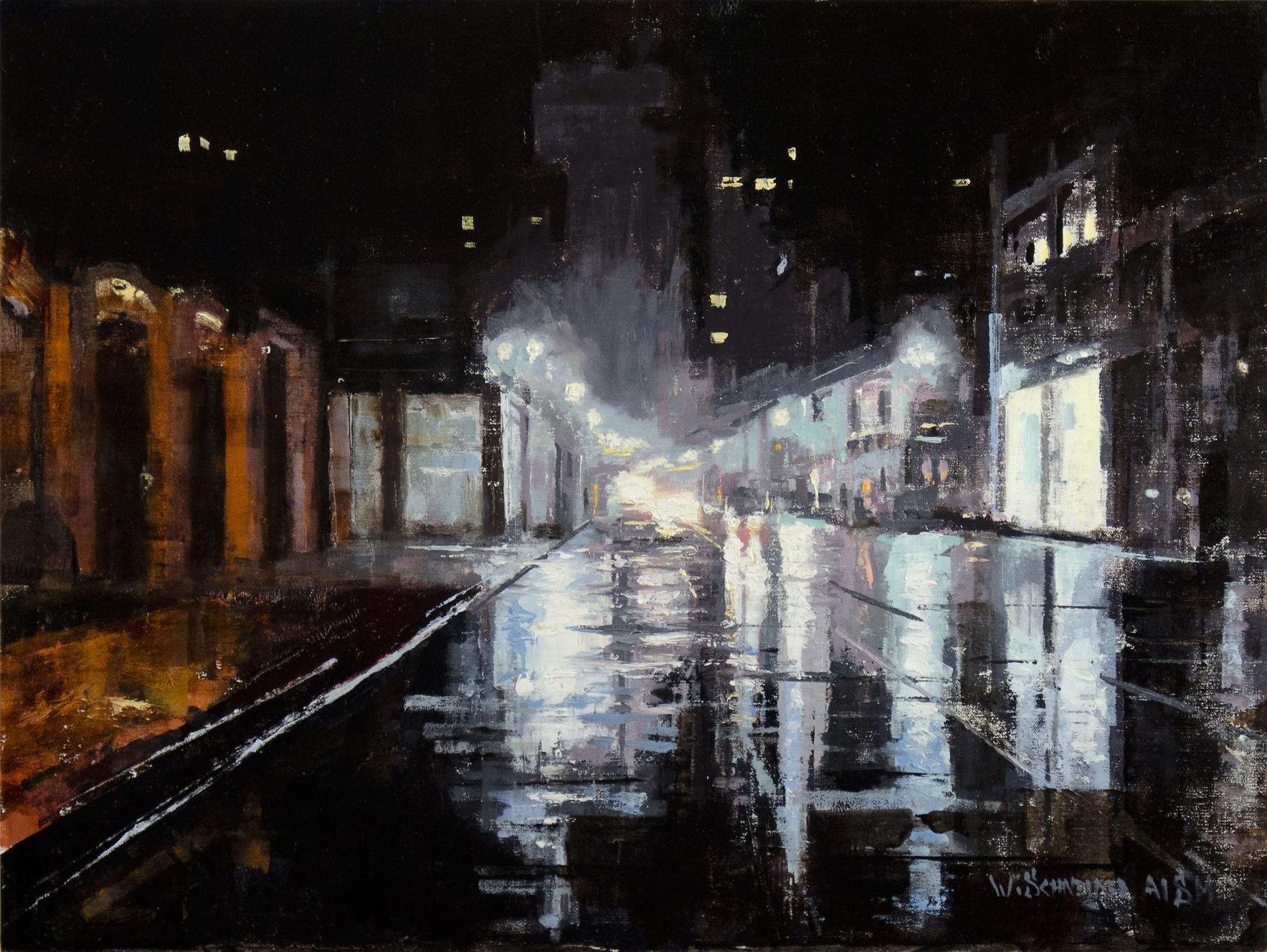 Nocturne painting - William Schneider -RealismToday.com