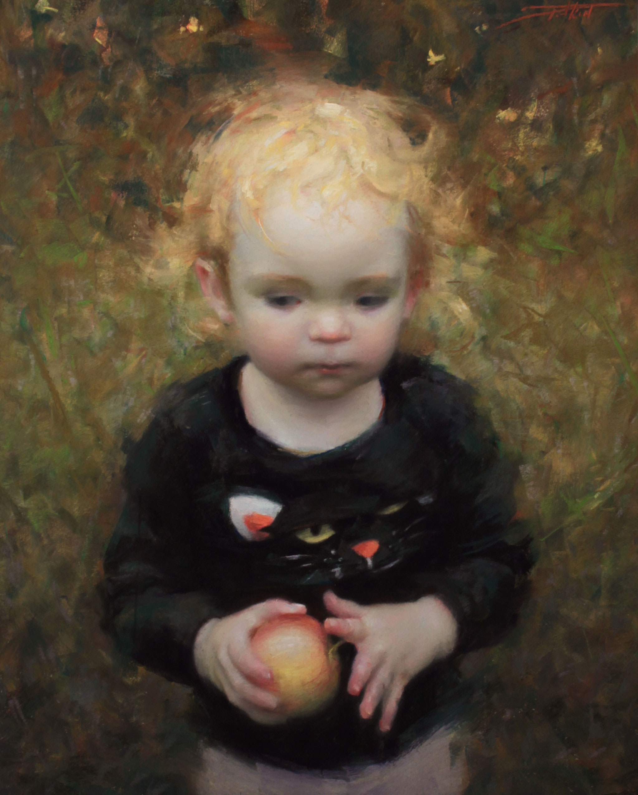 Pastel portrait painting - Corey Pitkin - RealismToday.com