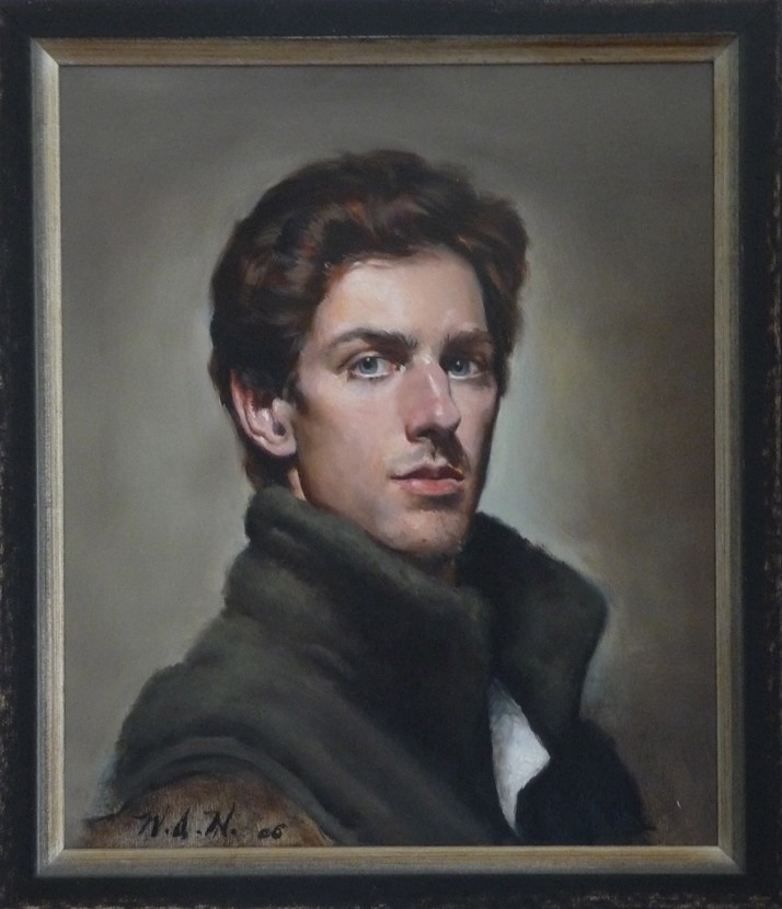 Painting portraits - Classical self-portrait - William Nathans - RealismToday.com