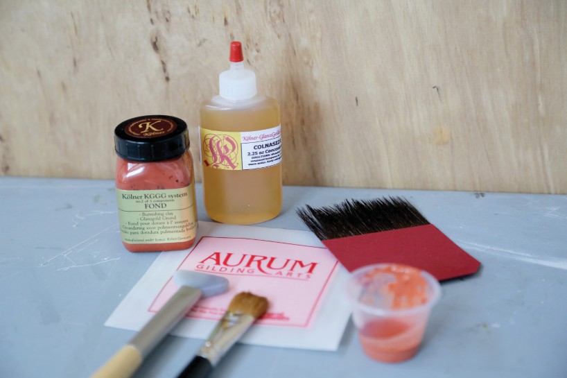 Gilding supplies from Natural Pigments