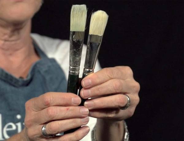 Brushes for oil painting - Laurel Daniel - RealismToday.com