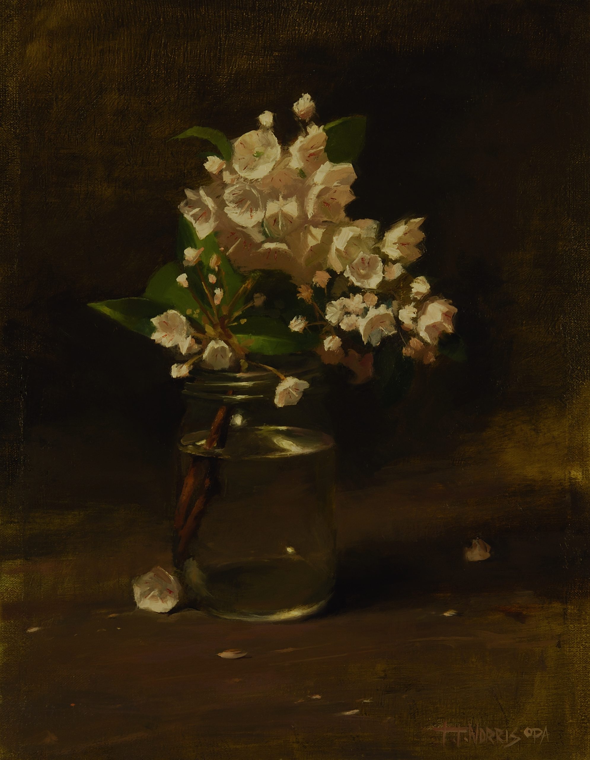 Realistic still life painting