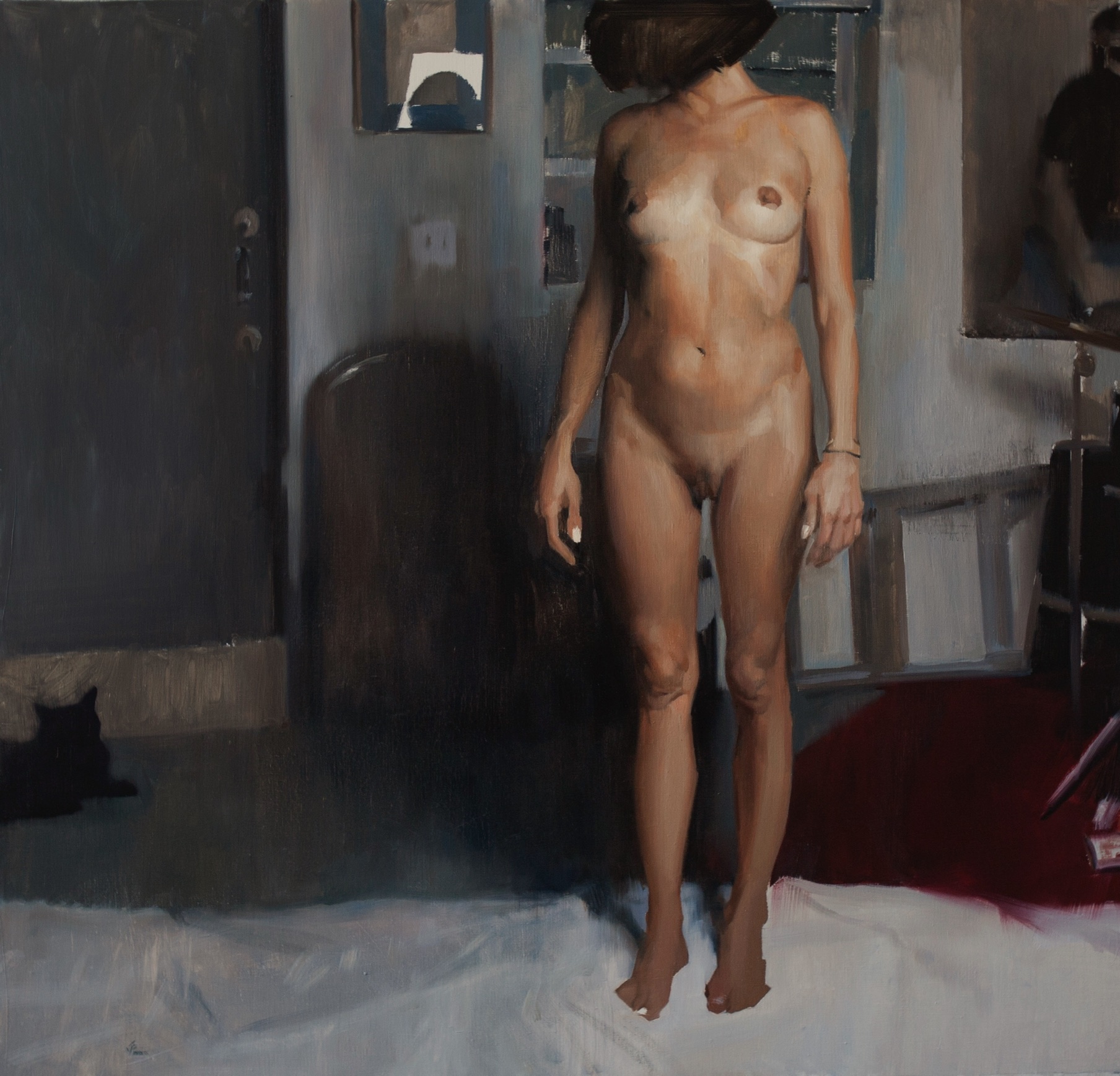 Contemporary realism figure paintings
