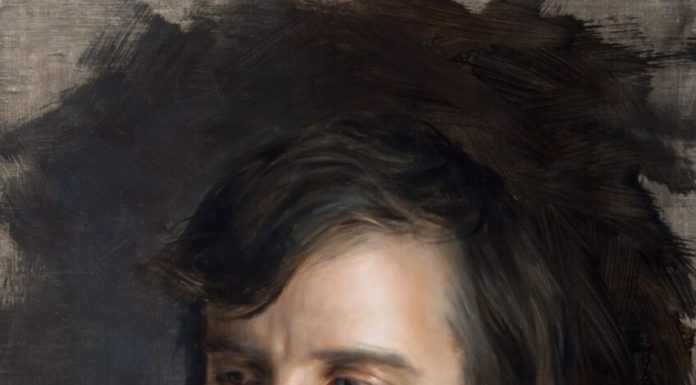 Artist Selfie Painting Competition self-portrait paintings_Ernest-Wood Vulnerability