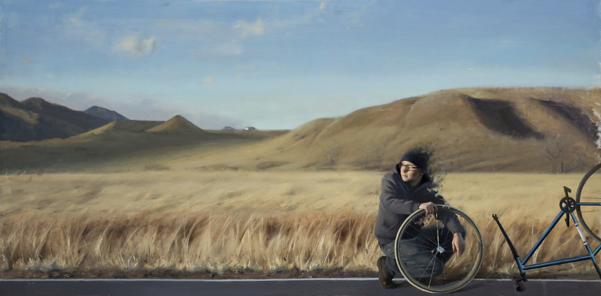 Contemporary realism narrative paintings