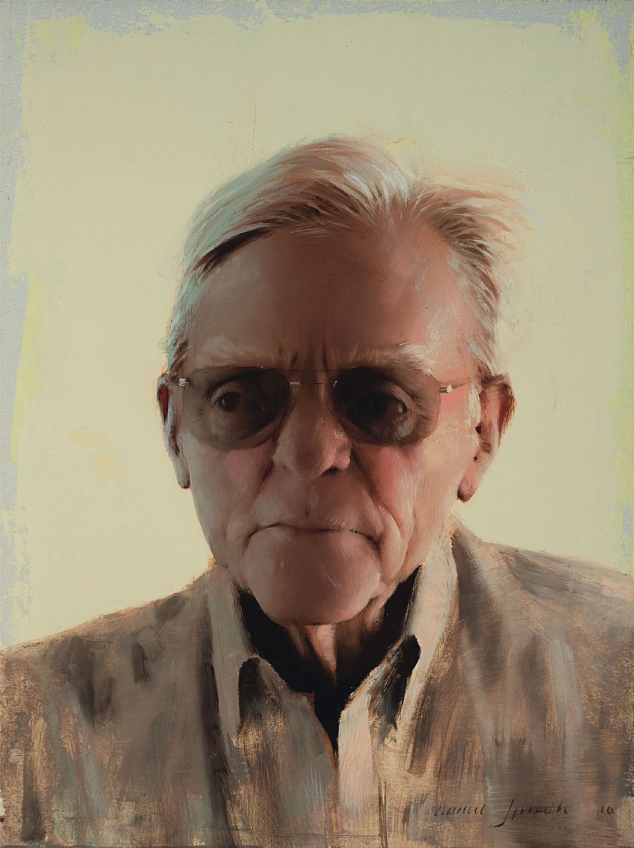 contemporary realism portrait painting - Daniel Sprick