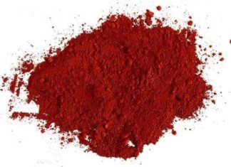 Rust red pigment