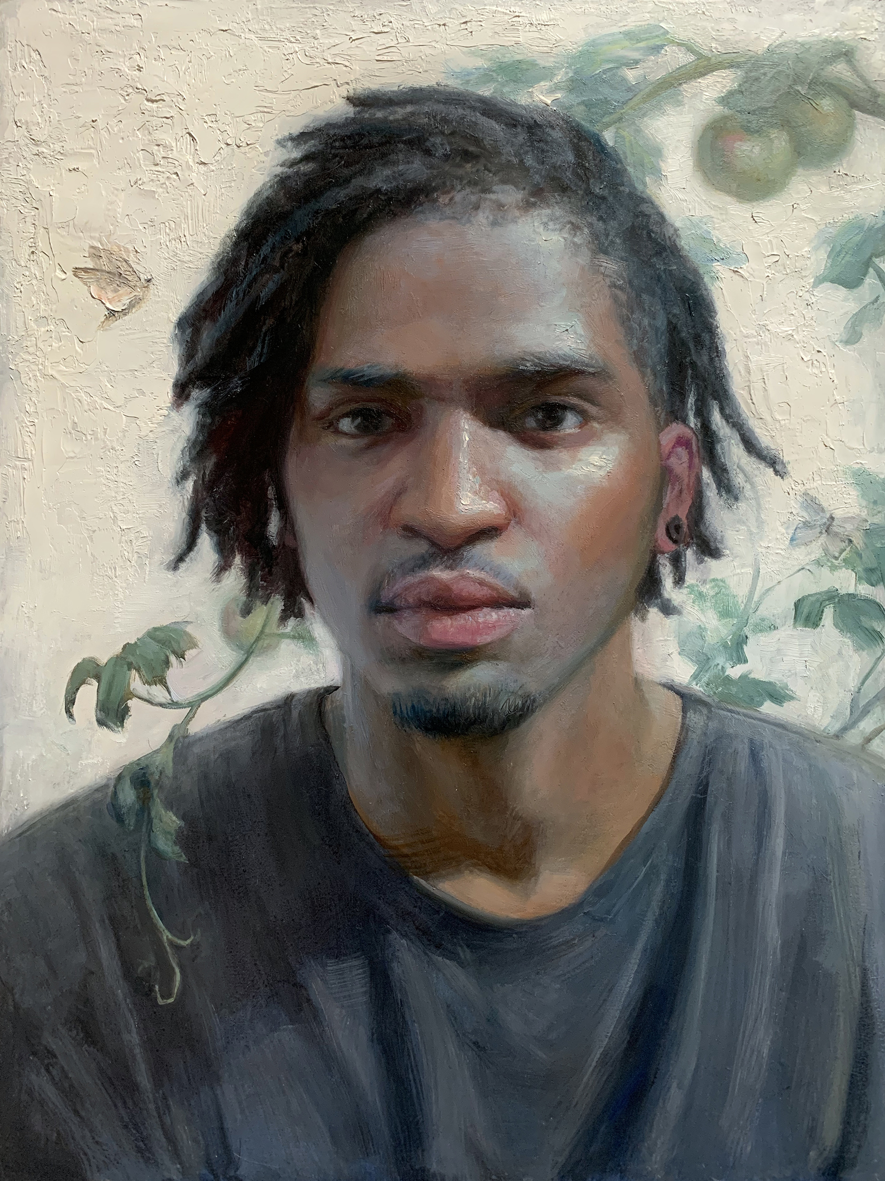 Contemporary realism portrait painting