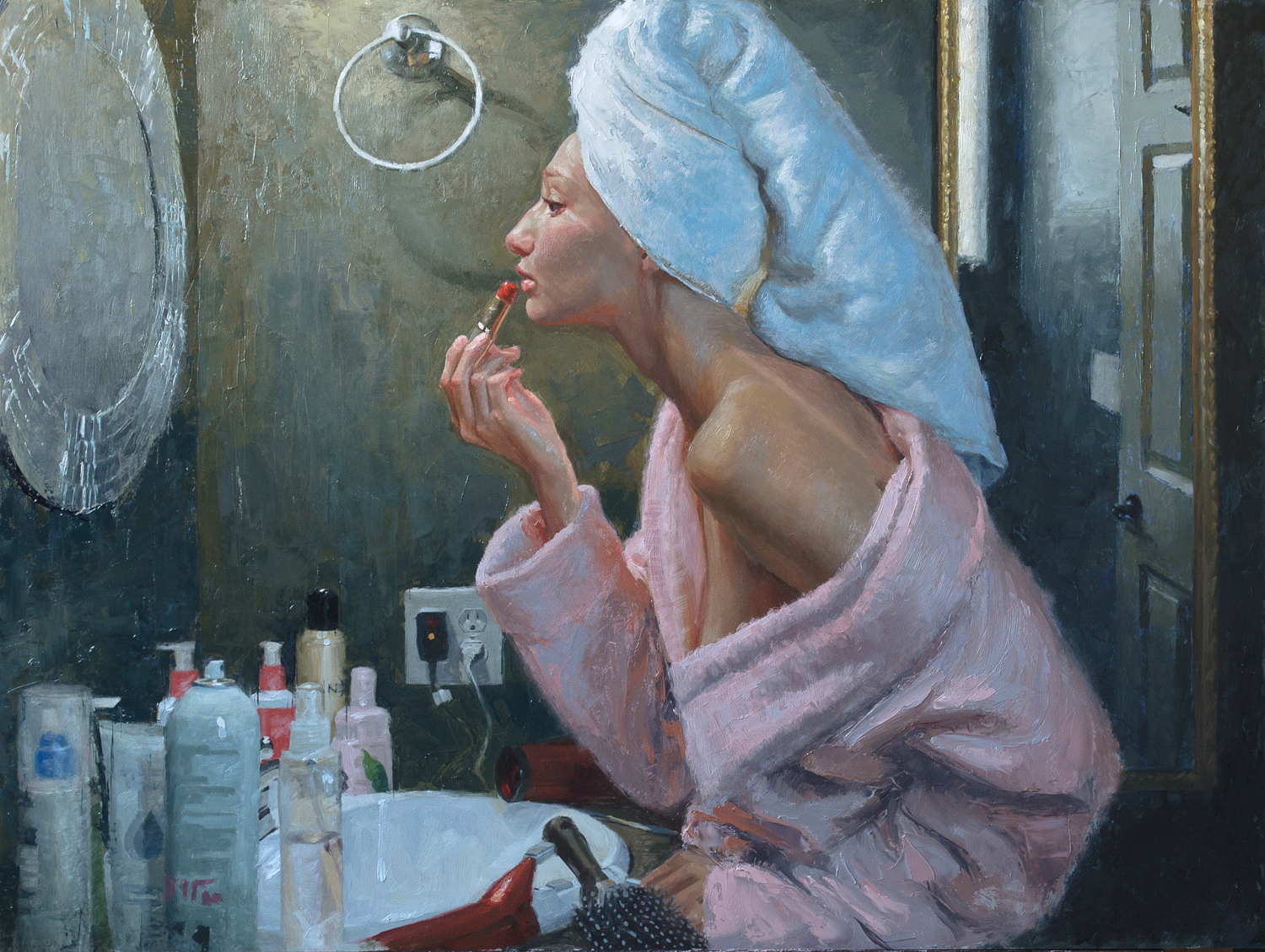 Casey Childs, "Natural Beauty," 24 x 32 inches, Oil on panel