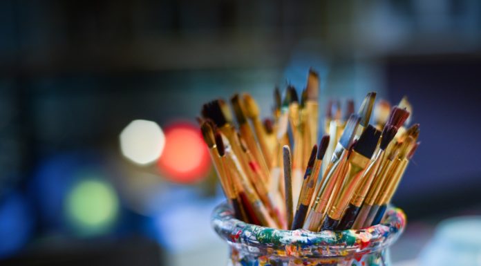 Artist Grants - photo of paintbrushes
