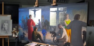 Inside the studio of figurative artist Conor Walton