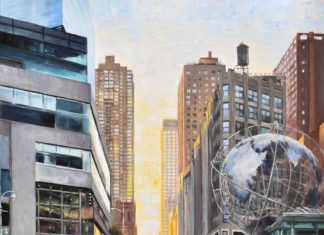 Contemporary realism cityscapes