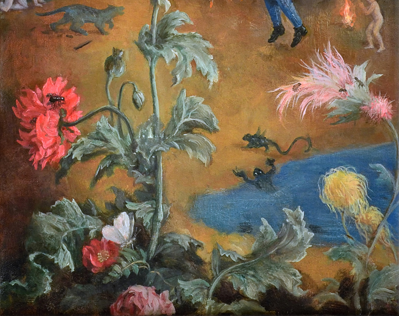 Contemporary realism - Detail of "Planetary"