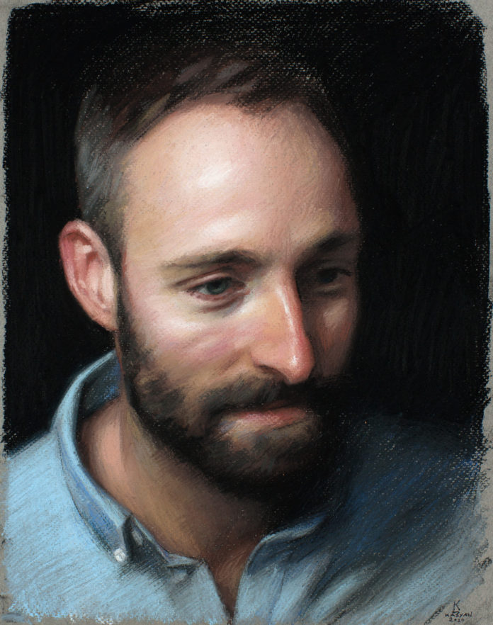 Realism portrait of a man