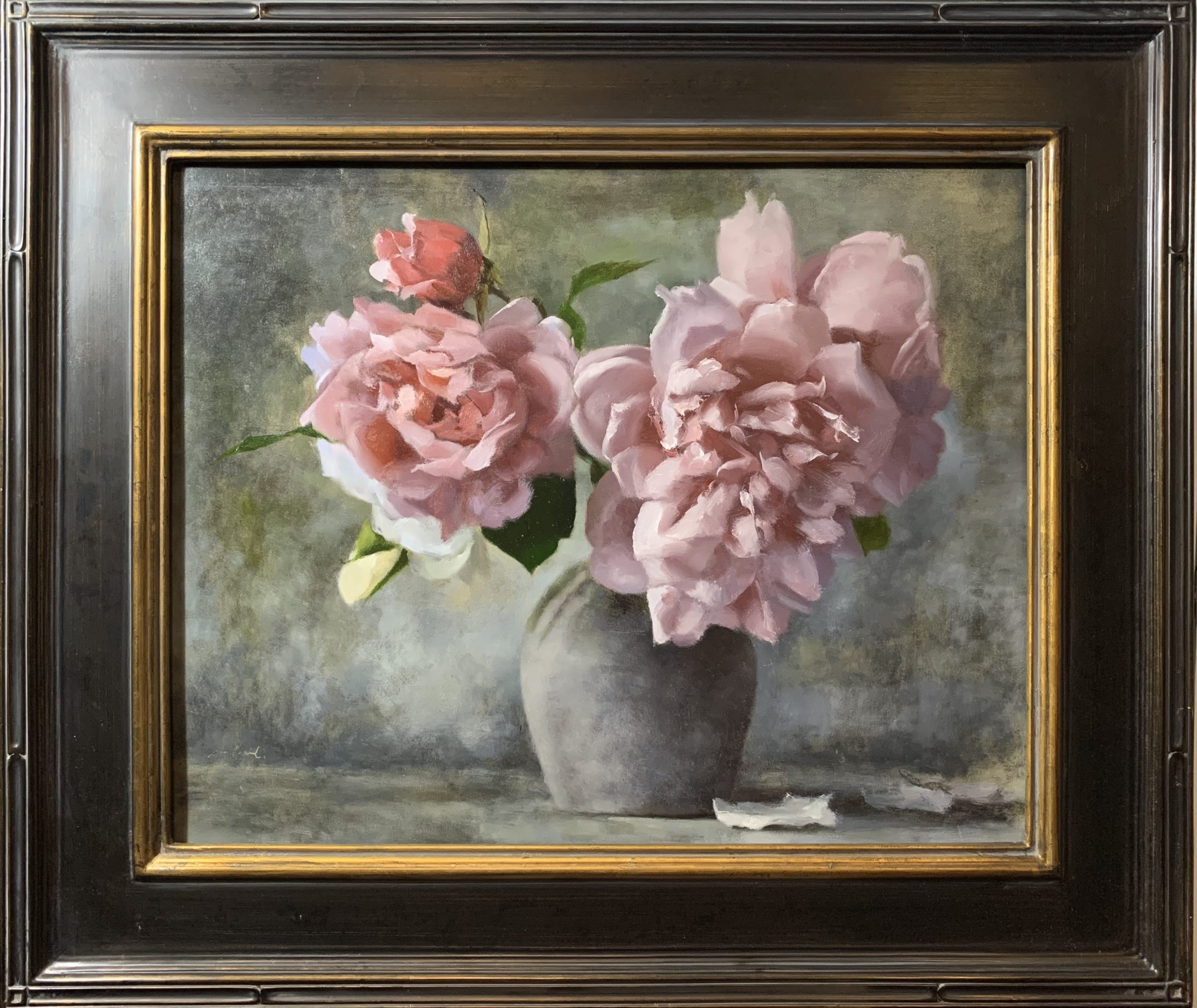 Contemporary realism art - floral painting