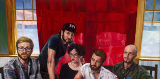 contemporary realism - "All the Young Dudes" by Sherri Wolfgang