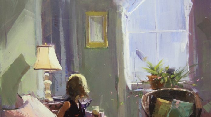 Colley Whisson, "A Time to Relax," 11 x 13 inches, Oil on panel