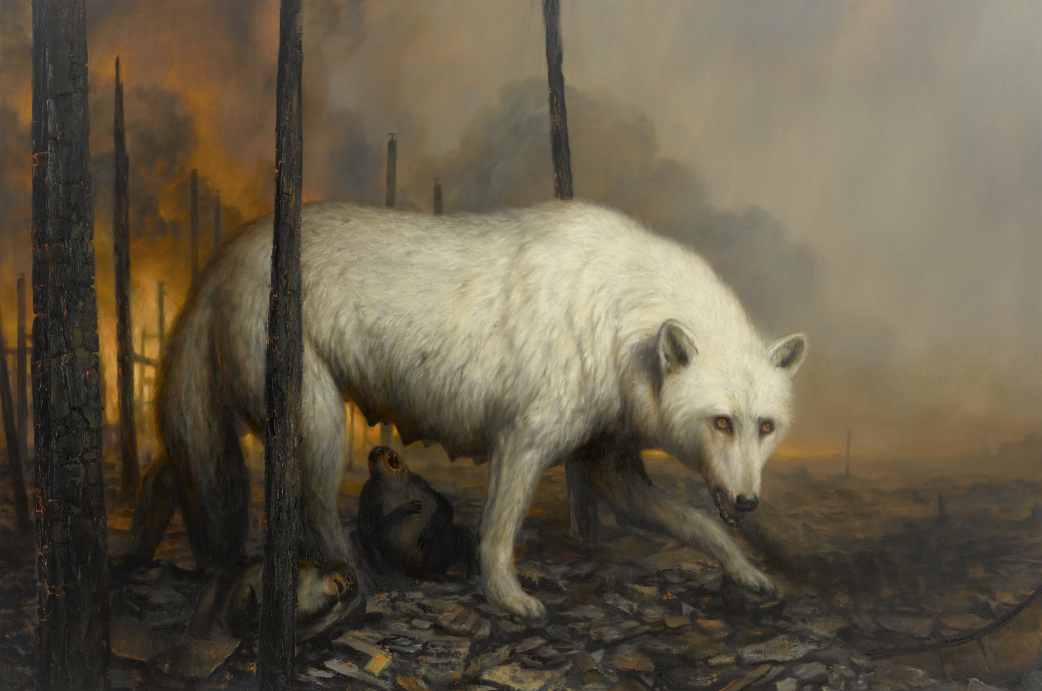 contemporary realism wildlife art - 