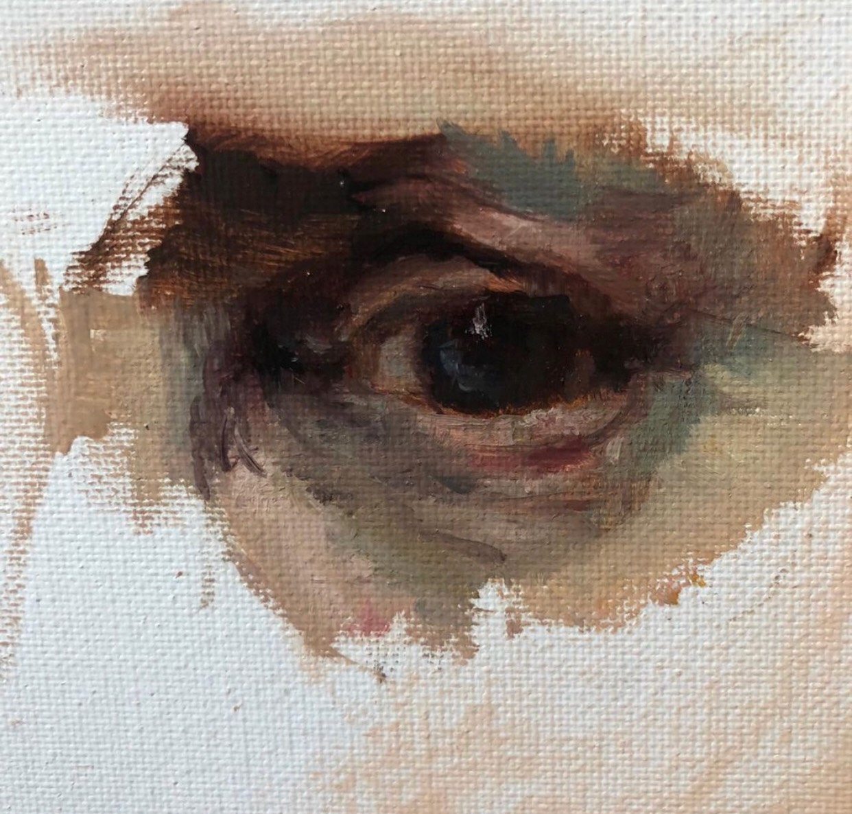 How to paint realistic eyes