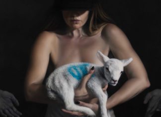 More Than a Well-Made Classical Subject Contemporary realism - MEGAN (MAE) READ, "Just Keep on Walking," 2020, oil on linen, 48 x 30 in., 33 Contemporary Gallery, Chicago
