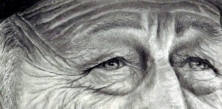 Realistic graphite portrait drawings
