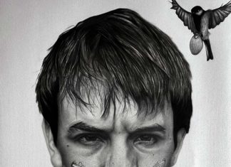 Realism self-portrait drawings