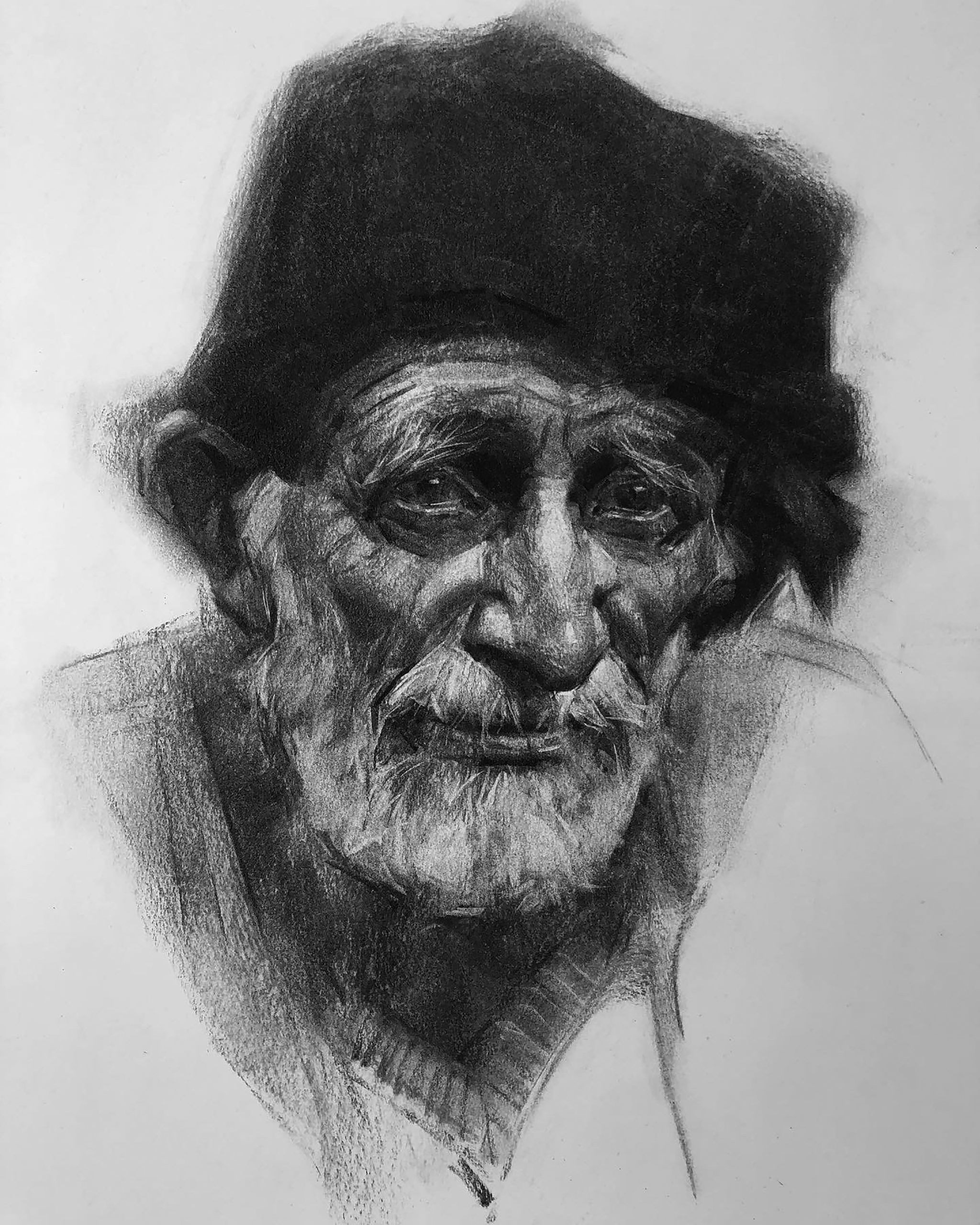 How To Draw Charcoal Portraits
