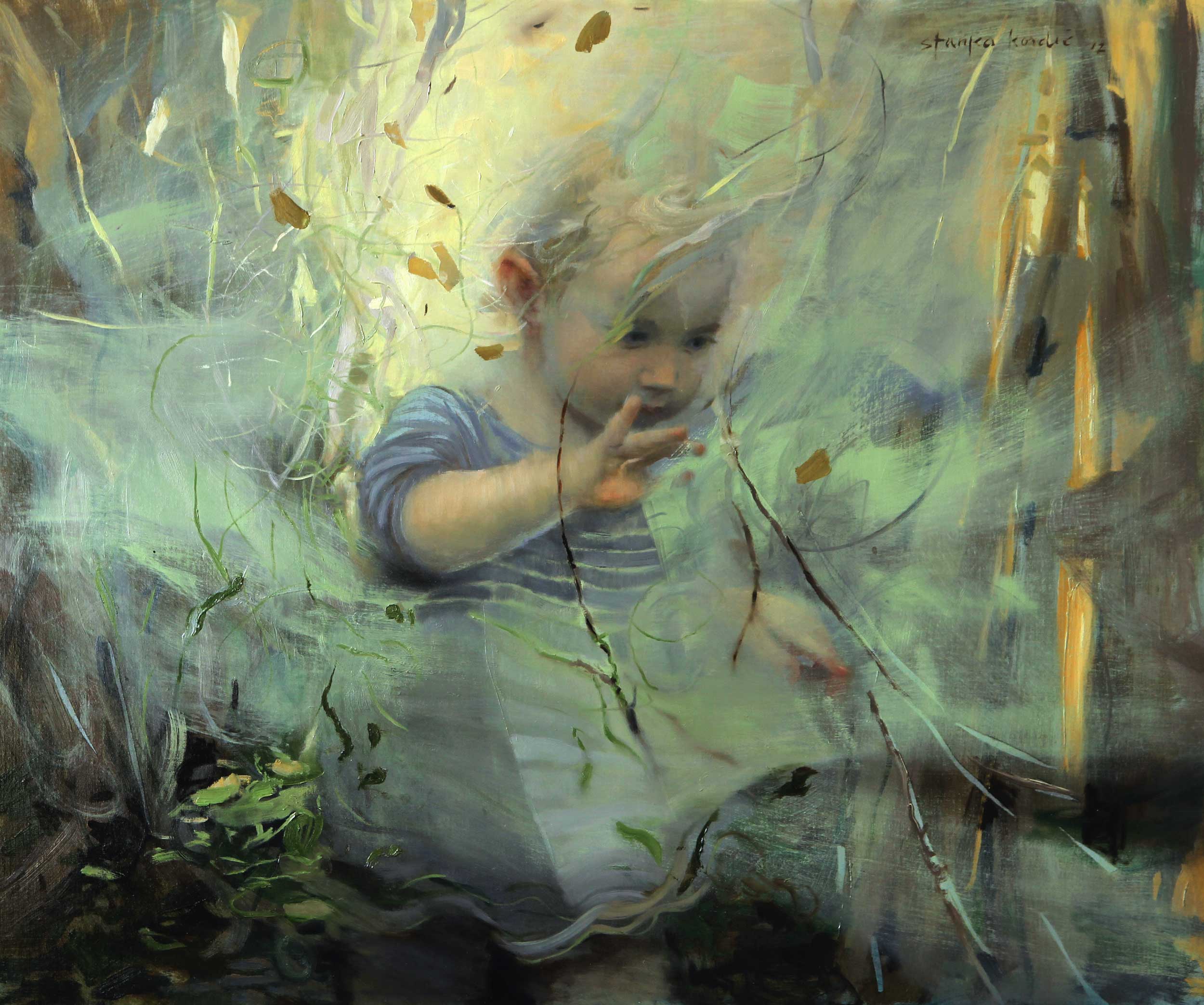 Stanka Kordic, "Boundless," 30 x 36 inches, Oil on linen