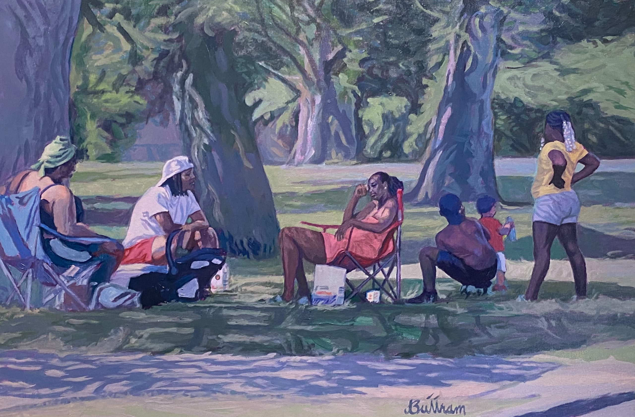 "In the Shade" by David Buttram