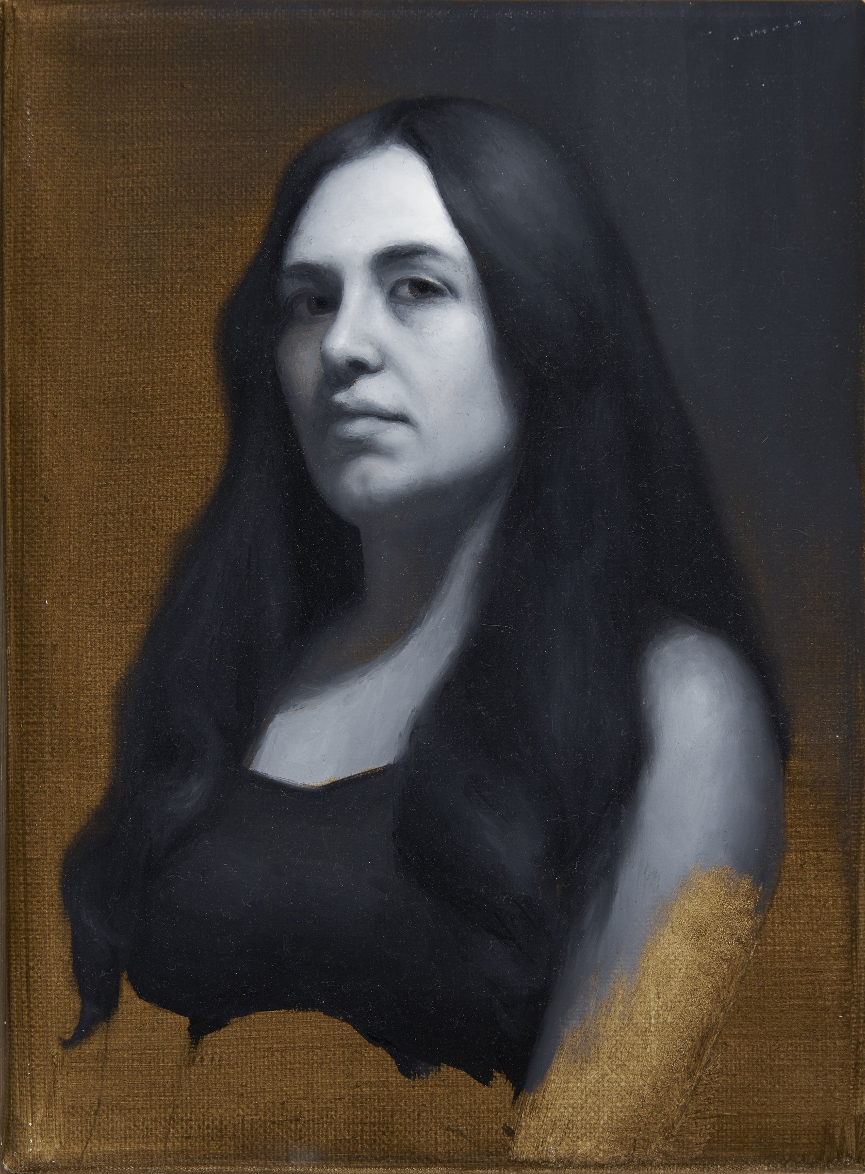 Art school - Raluca Neferu, “Andrea,” 16 x 22 cm., oil on linen