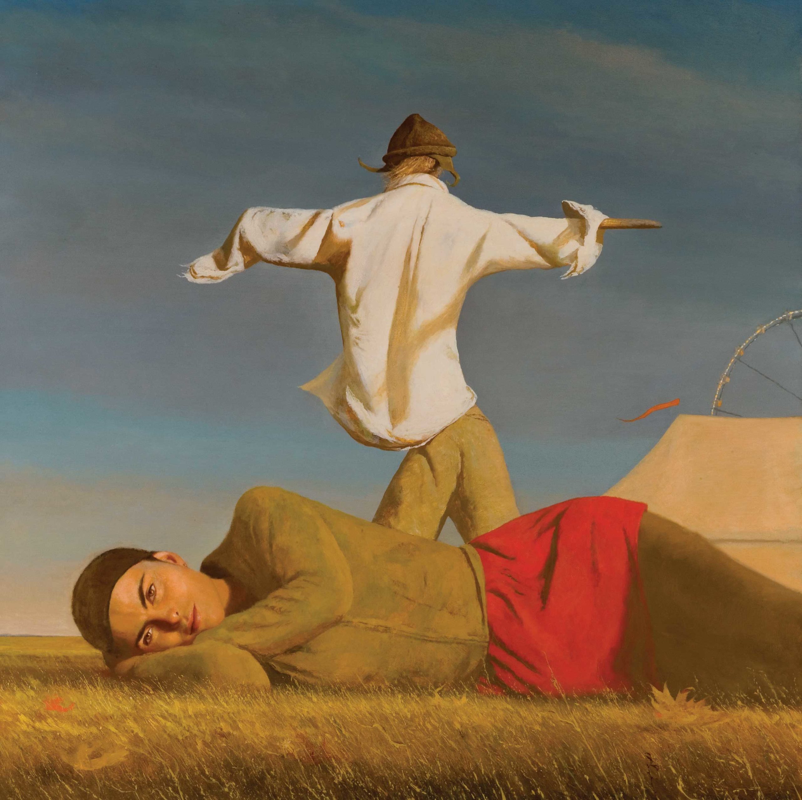 contemporary realism - Bo Bartlett, "The Cruel Fair," 2007, oil on linen, 48 x 48 in., private collection