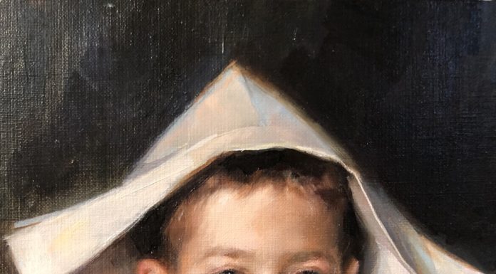 Painting portraits - Glenn Harrington, “Benjamin,” 2021, 11 x 14 in.