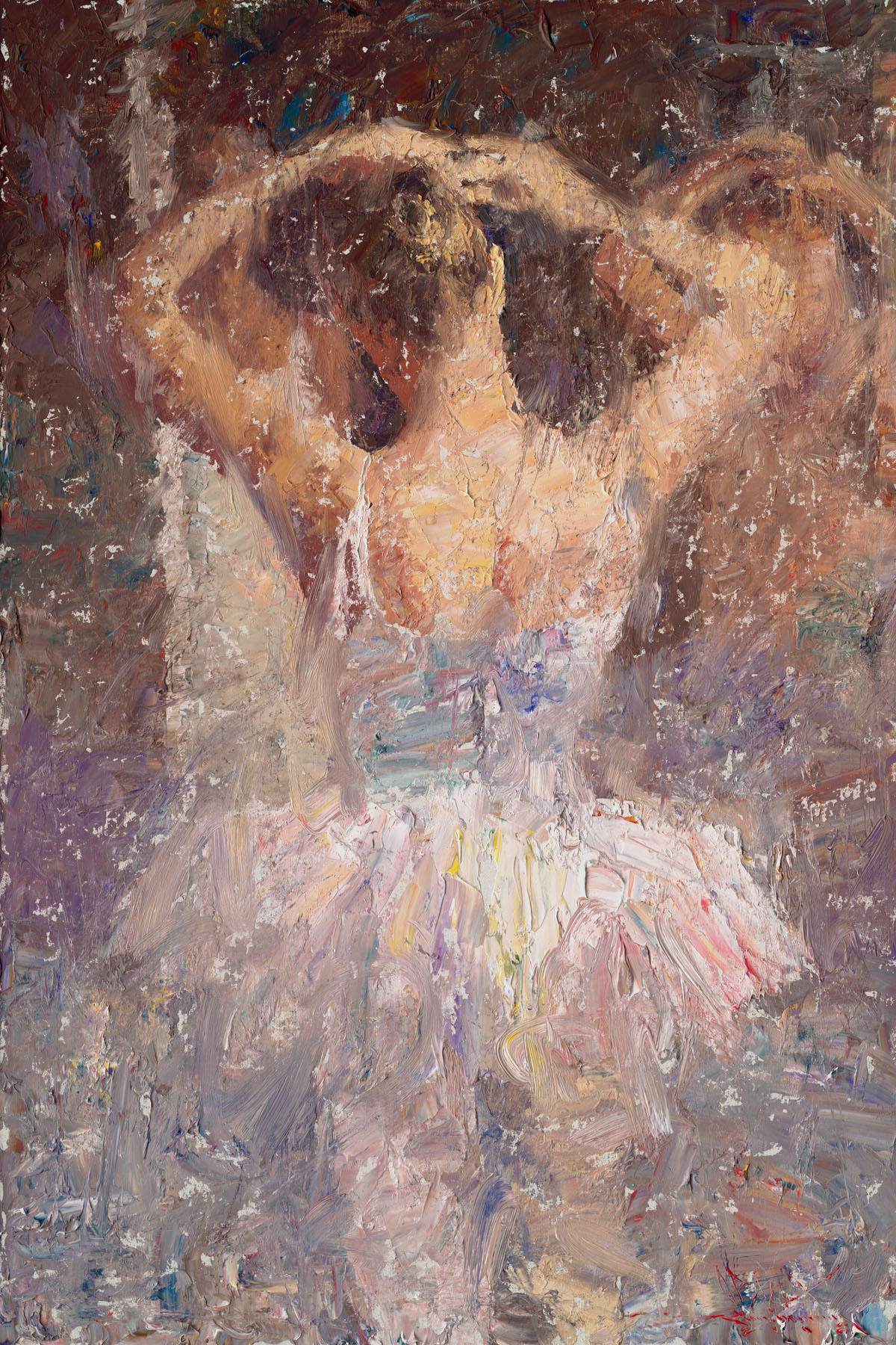 Painting of a ballerina