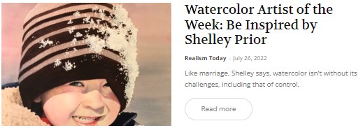 Watercolor Artist of the Week: Be Inspired by Shelley Prior