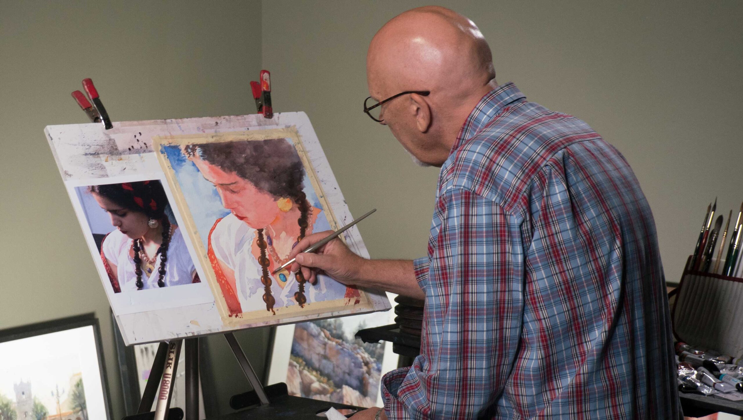 Someone Painting A Picture Someone Painting A Picture