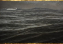 How Painting the Ocean is a Transformative Act Painting the Ocean - Edward Minoff, "Tortured Sea," 24 x 36 inches, Oil on linen