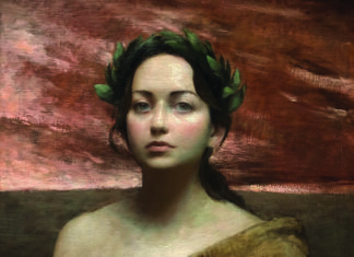 contemporary realism portrait painting