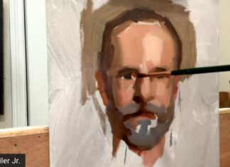 How to start a portrait painting