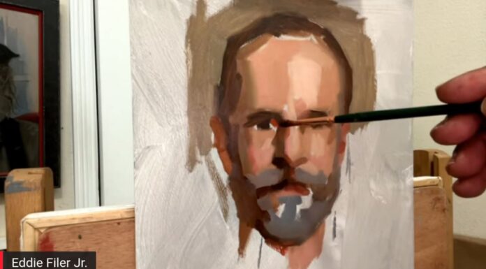 How to start a portrait painting