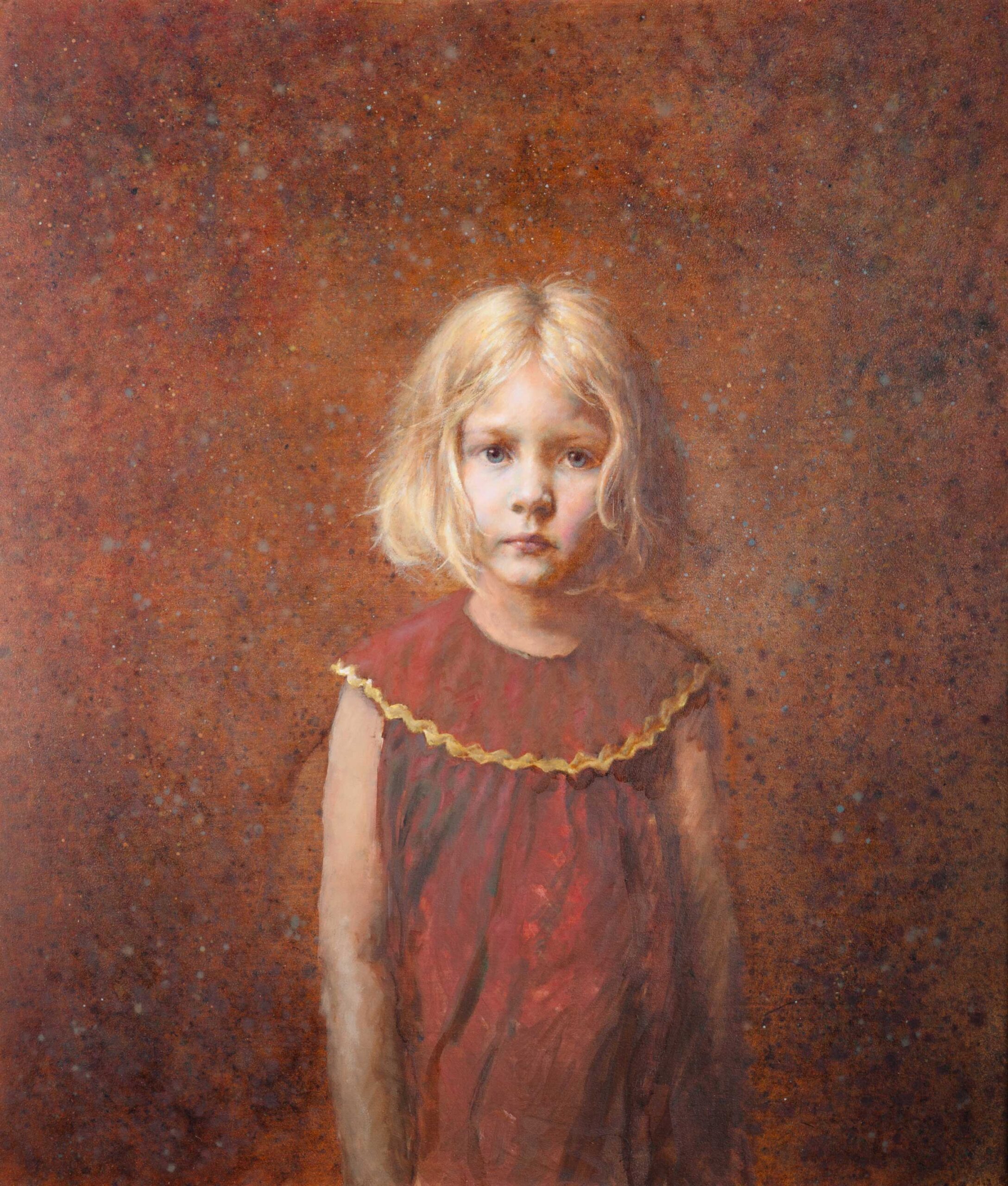 Seth Havercamp, "Essie’s Yellow Ribbon,"31 x 24 inches, Oil on linen