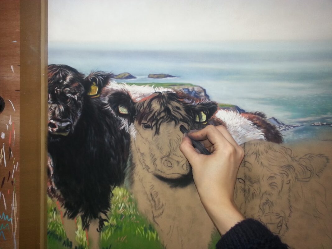 Painting Animals: Step-by-Step Demo of a Herd of Cows - Realism Today