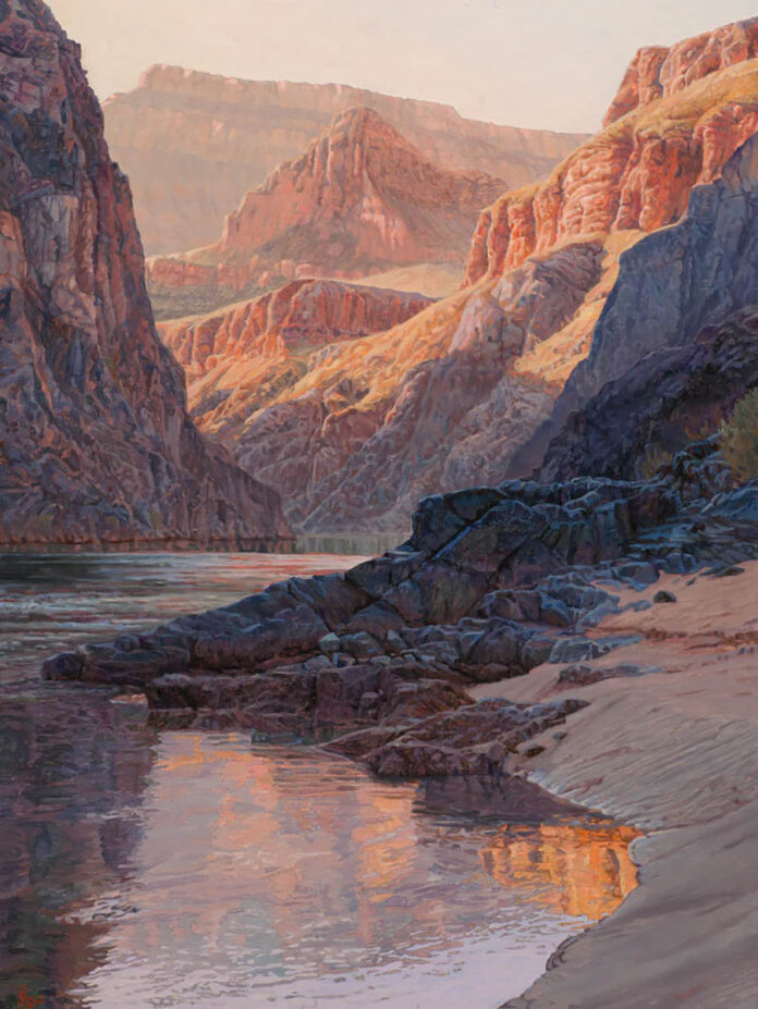 Grand Canyon painting - Elizabeth Black, 